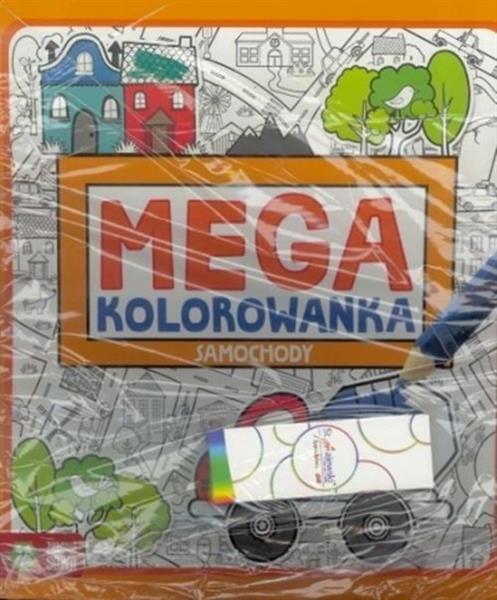 PAKIET KS MEGA KOLOROWANKI SAMOCHODY
