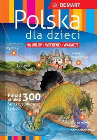 Polska dla dzieci. Atlas samochodowy