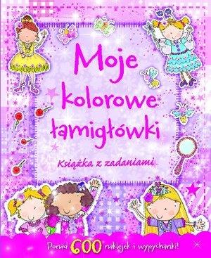 MOJE KOLOROWE ŁAMIGŁÓWKI. KSIĄŻKA Z ZADANIAMI