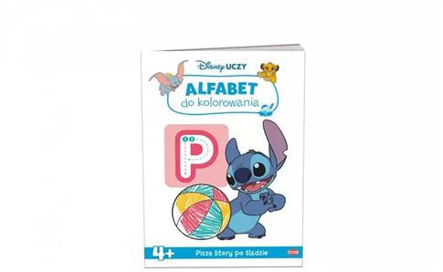 Disney uczy classic.  Alfabet do kolorowania