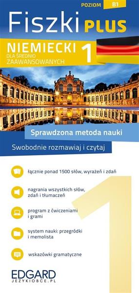 FISZKI PLUS. NIEMIECKI DLA ŚREDNIO ZAAWANSOWANYCH.