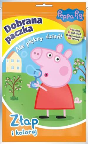 PEPPA PIG DOBRANA PACZKA CZ3 . ALE PIĘKNY DZIEŃ