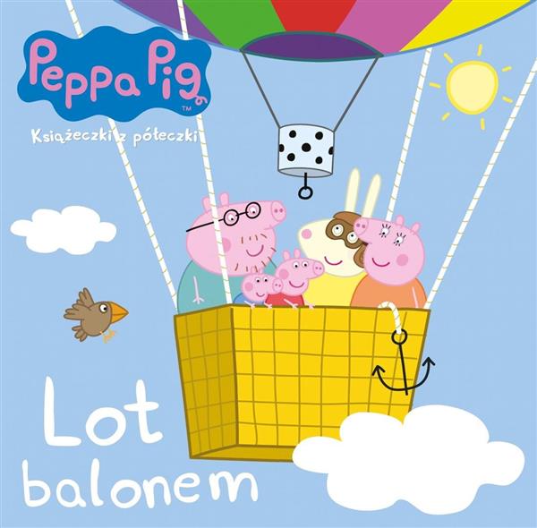 Świnka Peppa. Książeczki z półeczki. Lot balonem