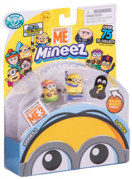 MINIONKI FIGURKI 3-PAK 