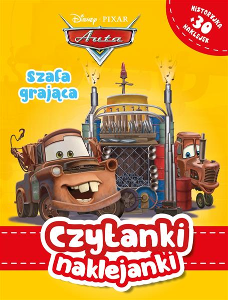 CZYTANKI NAKLEJANKI. SZAFA GRAJĄCA. DISNEY PIXAR A