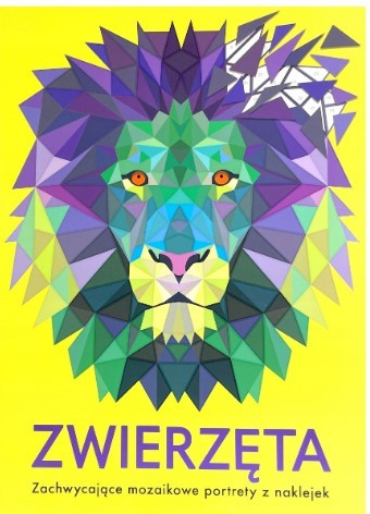 ZWIERZĘTA ZACHWYCAJĄCE MOZAIKOWE PORTRETY Z NAKLEJ