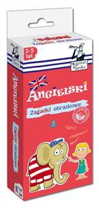 KAPITAN NAUKA.ZAGADKI OBRAZKOWE. ANGIELSKI 3-5LAT
