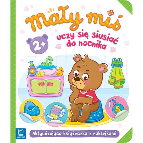 MAŁY MIŚ UCZY SIĘ SIUSIAĆ DO NOCNIKA