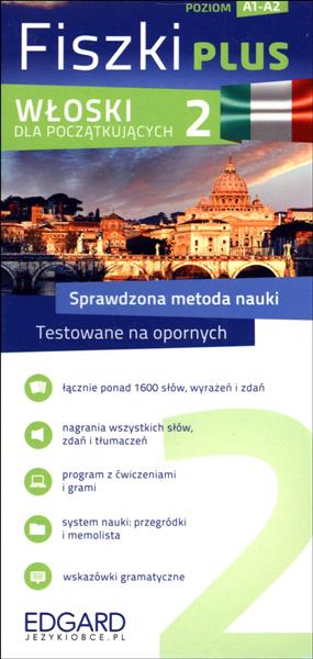 FISZKI PLUS. WŁOSKI DLA POCZĄTKUJĄCYCH 2
