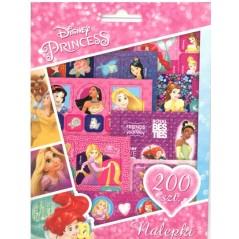 DISNEY PRINCESS 200 SZTUK NELEPKI