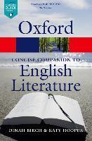 THE CONCISE OXFORD COMPANION TO ENGLISH LITERATURE