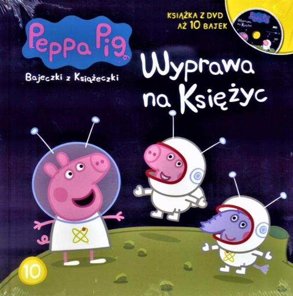 ŚWINKA PEPPA.WYPRAWA NA KSIĘŻYC+DVD