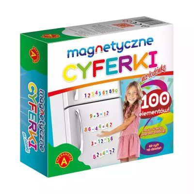 MAGNETYCZNE CYFERKI NA LODÓWKĘ