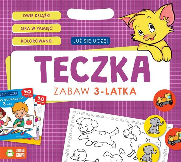 JUŻ SIĘ UCZĘ. TECZKA ZABAW 3-LATKA NW