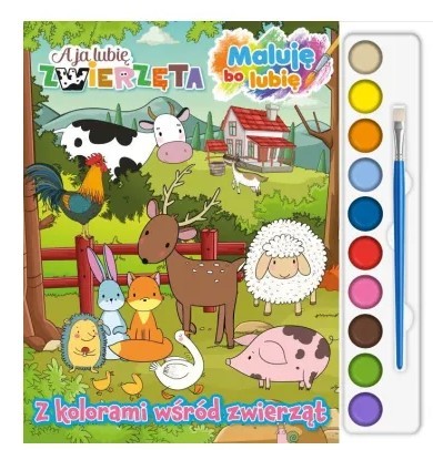 Z KOLORAMI WŚRÓD ZWIERZĄT. A JA LUBIĘ ZWIERZĘTA.