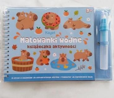 KOLOROWANKA WODNA KAPIBARA KSIĄŻECZKA AKTYWNOŚCI K