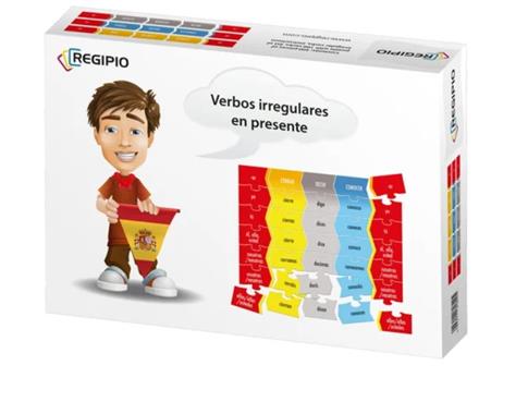 VERBOS IRREGULARES EN PRESENTE, GRA PLANSZOWA, REG