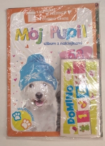 MÓJ PUPIL ALBUM Z NAKLEJKAMI
