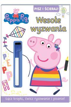 ŚWINKA PEPPA. PISZ I ŚCIERAJ! WSEOŁE WYZWANIA