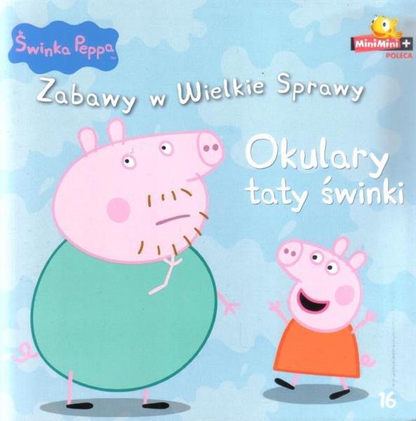 ŚWINKA PEPPA.ZABAWY W..16 OKULARY TATY ŚWINKI