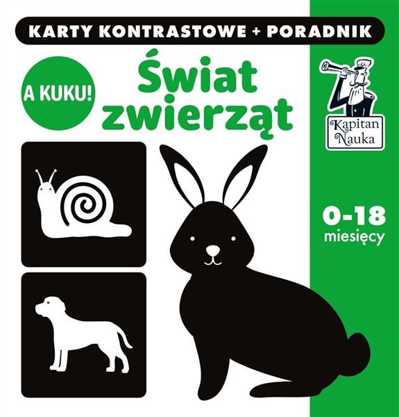 A KUKU! ŚWIAT ZWIERZĄT. KARTY KONTRASTOWE