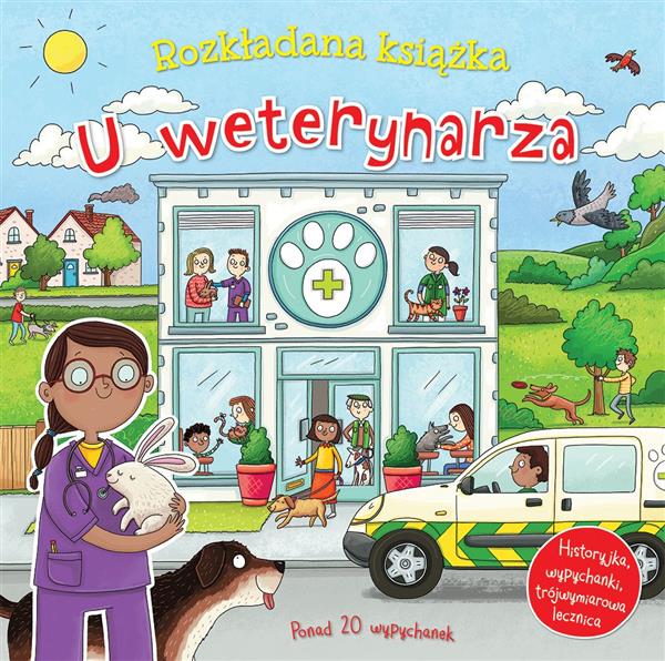 ROZKŁADANA KSIĄŻKA. U WETERYNARZA