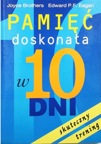 PAMIĘĆ DOSKONAŁA W 10 DNI - JOYCE BROTHERS