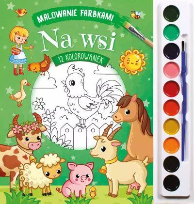MALOWANIE FARBKAMI. NA WSI