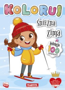 Śnieżna zima. Koloruj