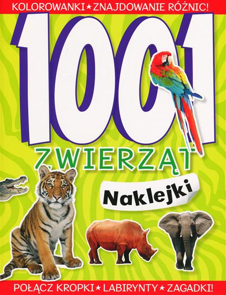 1001 ZWIERZĄT. NAKLEJKI