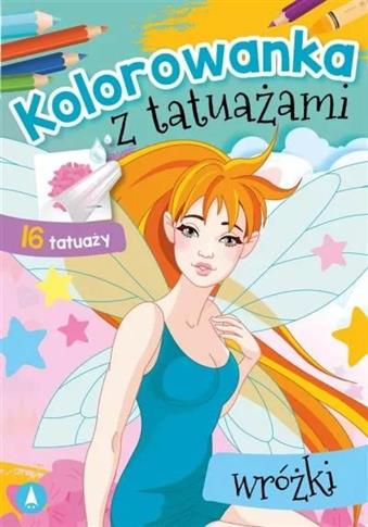 Kolorowanka Z Tatuażami - Wróżki