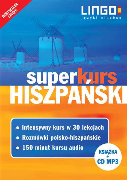 HISZPAŃSKI SUPERKURS NOWY KURS Z ROZMÓWKAMI+CD