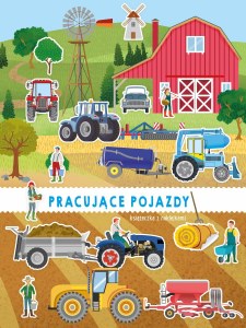 Pracujące pojazdy. Pojazdy z naklejkami