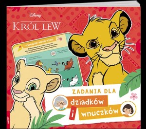 Disney Król Lew Zadania dla dziadków i wnuczków DIW-9102