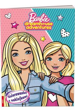BARBIE  KOLOROWANKA Z NAKLEJKAMI