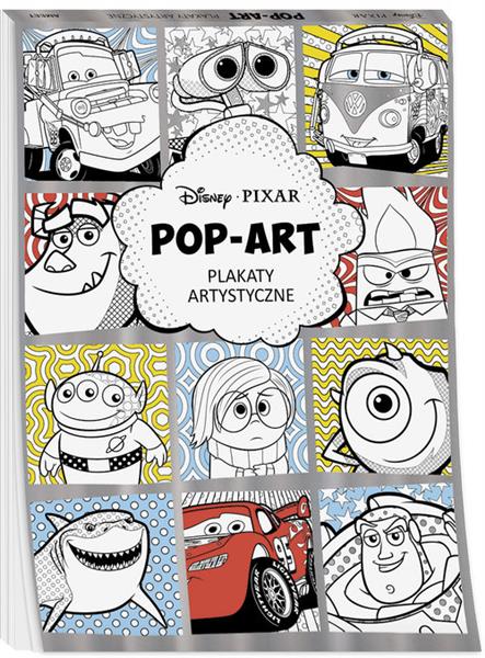 PLAKATY ARTYSTYCZNE. DISNEY PIXAR. POP-ART