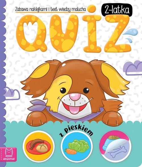 QUIZ 2-LATKA Z PIESKIEM. ZABAWA NAKLEJKAMI I TEST