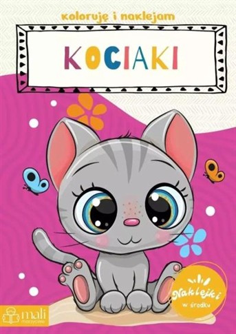 KOLORUJĘ I NAKLEJAM KOCIAKI