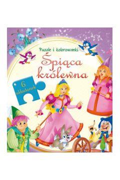 śpiąca Królewna. Puzzle i kolorowanki