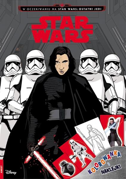 STAR WARS. KOLOROWANKA I NAKLEJKI