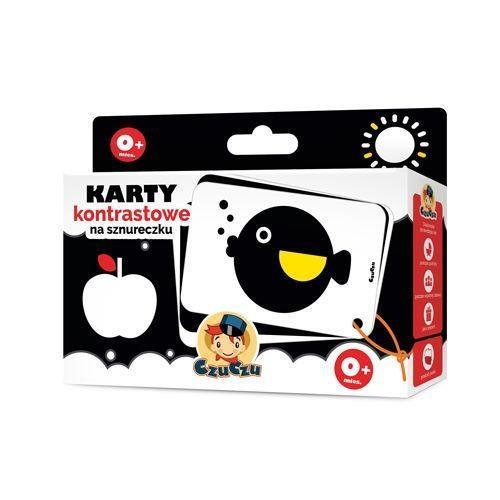 KARTY KONTRASTOWE NA SZNURECZKU 0+