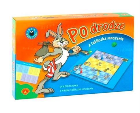 Po drodze z tabliczką mnożenia, gra planszowa...