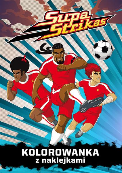 Supa Strikas kolorowanka 1
