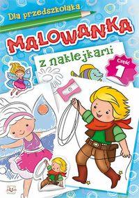 MALOWANKA Z NAKLEJKAMI. CZĘŚĆ 1