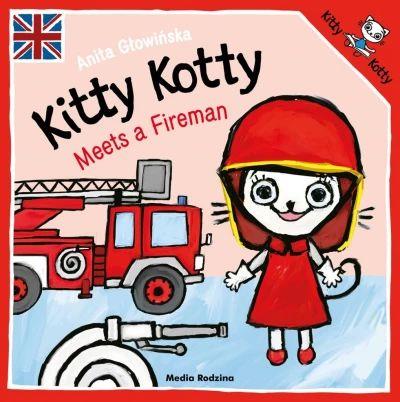 Kitty Kotty meets a fireman