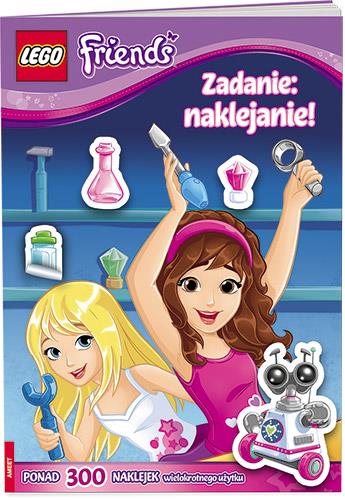 LEGO FRIENDS. ZADANIE NAKLEJANIE!