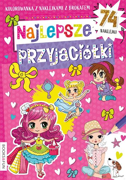 NAJLEPSZE PRZYJACIÓŁKI. KOLOROWANKA