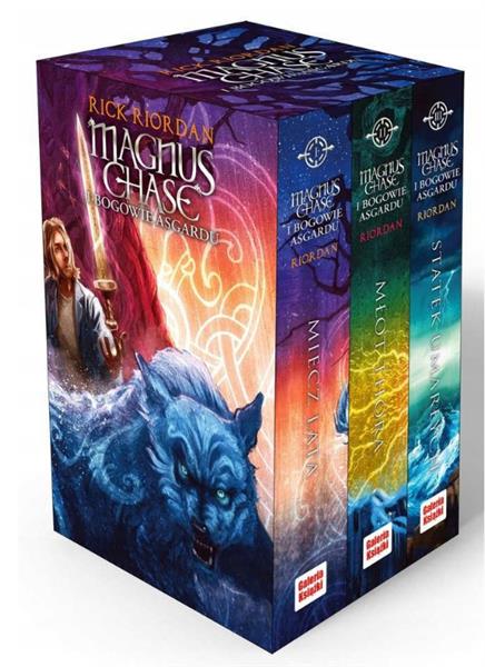 PAKIET: MAGNUS CHASE I BOGOWIE ASGARDU T.1-3