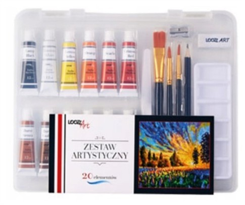 LOOZZ ART ZESTAW ARTYSTYCZNY Z FARBAMI