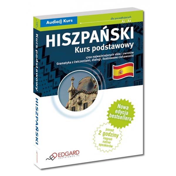HISZPAŃSKI. KURS PODSTAWOWY + 2 CD